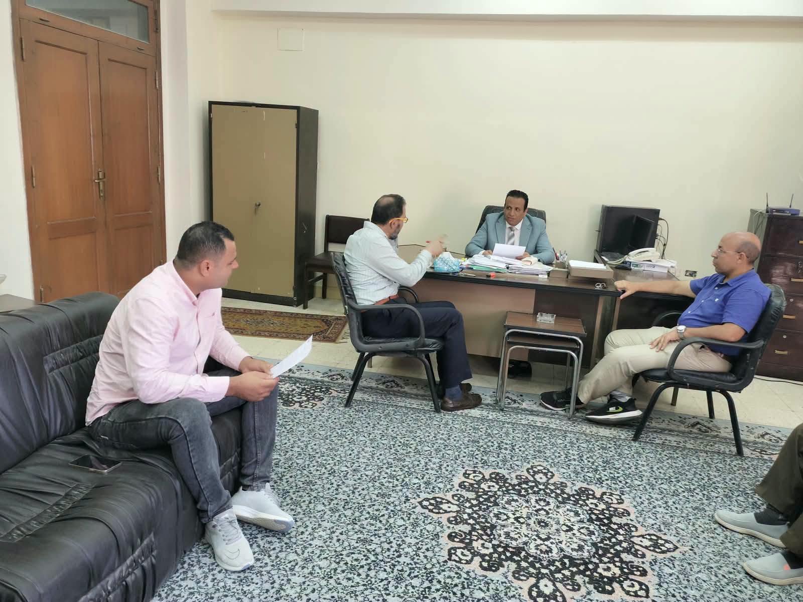 إجتماع لجنة شئون خدمة المجتمع وتنمية البيئة