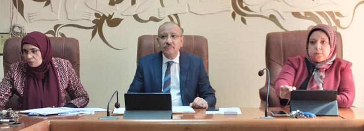 إجتماع مجلس الكلية بجلسته رقم (233) لشهر سبتمبر 2025م