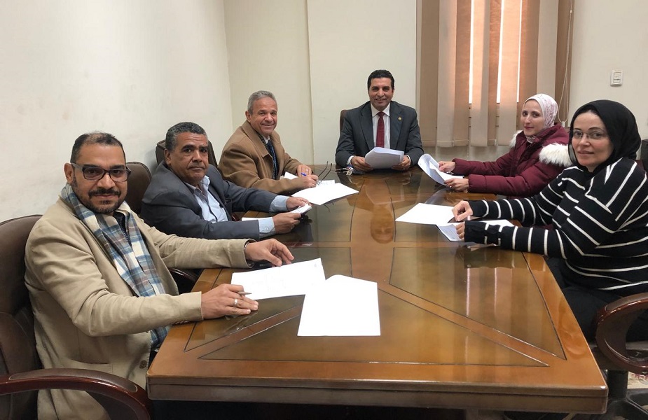 اجتماع لجنة الدراسات العليا رقم 96 لشهر يناير 2026م