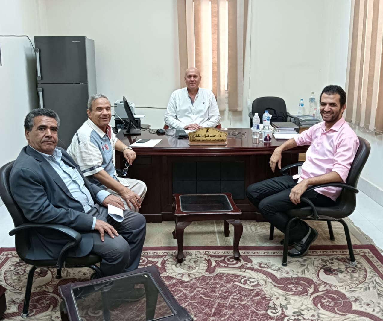 عقد اجتماع لجنة الأجهزة والمختبرات جلسة رقم (84)