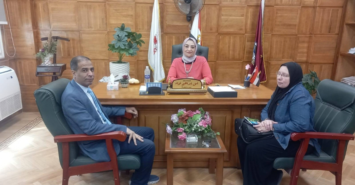 جامعة الفيوم: زيارة ميدانية لوحدة إدارة الأزمات والكوارث لكلية التمريض.