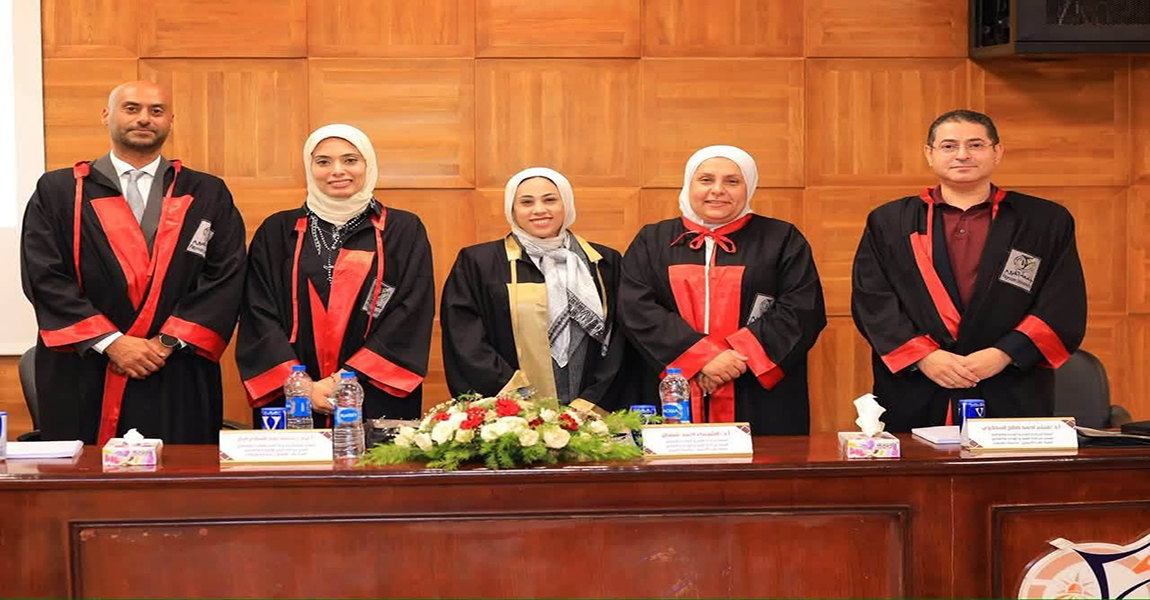 كلية طب الأسنان تشهد مناقشة رسالة ماجستير بقسم جراحة الفم والوجه والفكين 