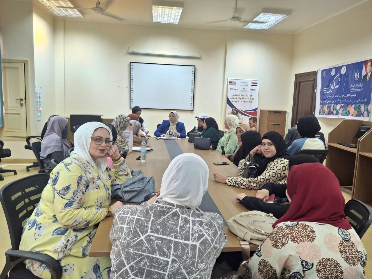   ختام فعاليات المبادرة الرئاسية " تمكين" تحت شعار (معًا نحو مستقبل شامل)