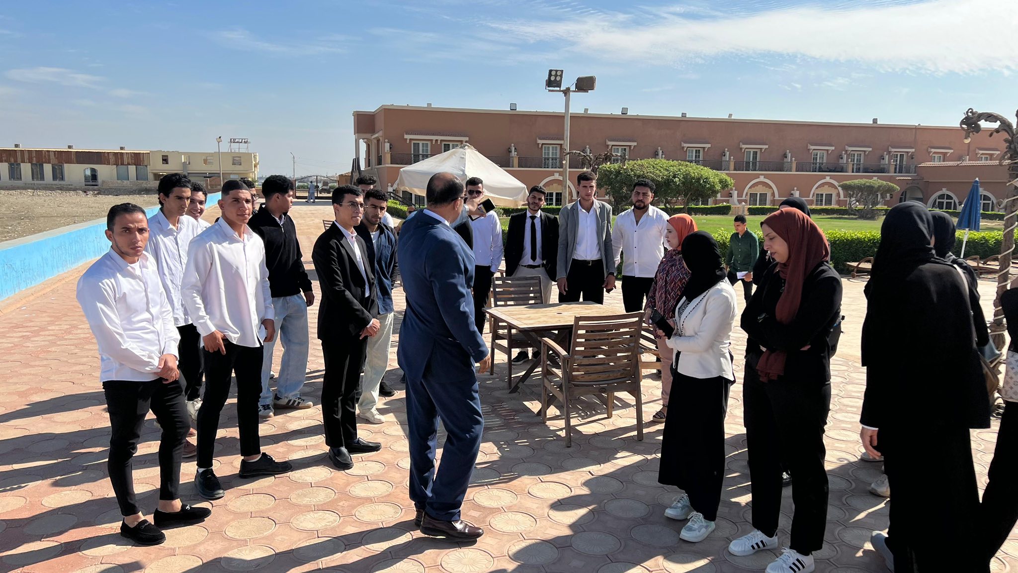 زيارة ميدانية تدريبية لطلاب المستوى الثالث – برنامج إدارة الأعمال في الضيافة، كلية السياحة والفنادق، جامعة الفيوم 