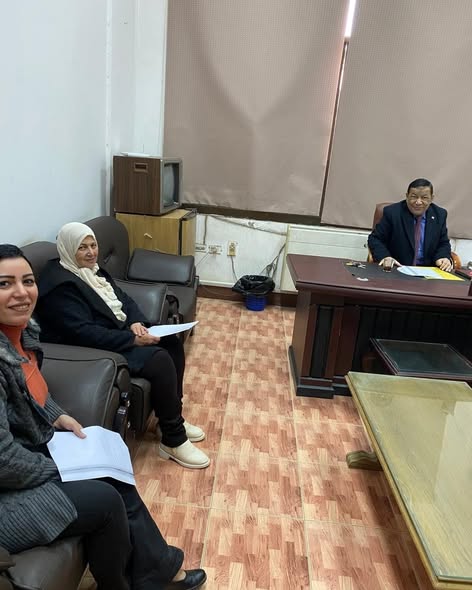 اجتماع لجنة خدمة المجتمع لشهر مارس