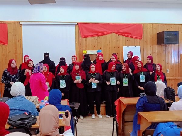   اليوم الثاني لفعاليات الأسبوع البيئي للعام الجامعى 2026/2025 بكلية التربية للطفولة المبكرة بإطلاق مبادرة " اتحضر للأخضر"