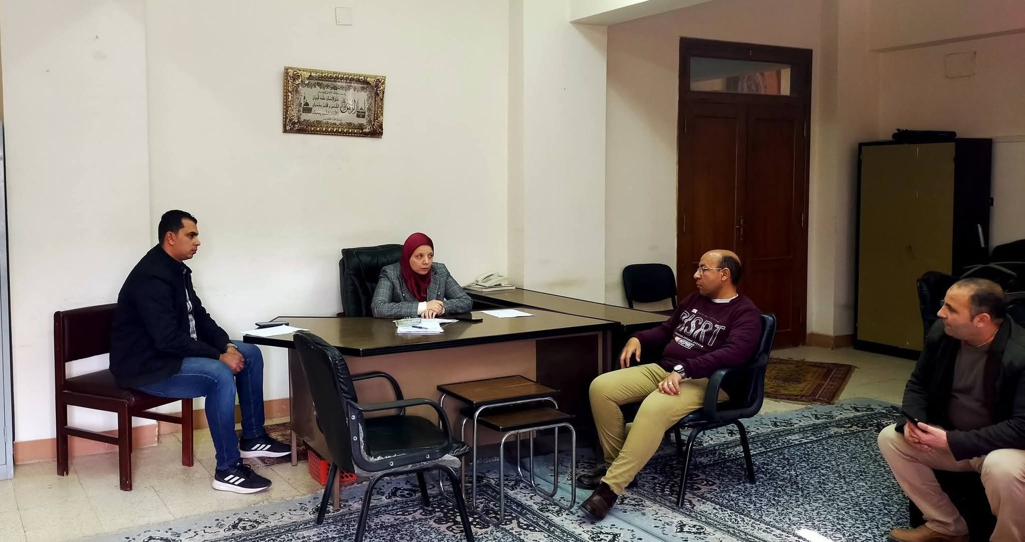 إجتماع لجنة شئون خدمة المجتمع وتنمية البيئة