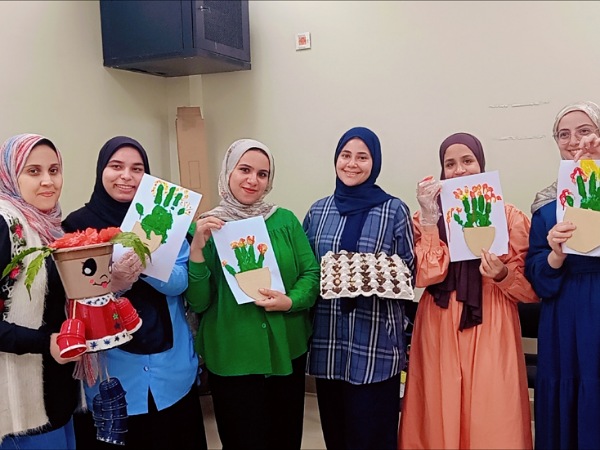   ورشة عمل بعنوان " كيف نعلم الاطفال زراعة النباتات " ضمن فعاليات الأسبوع البيئي للعام الجامعى 2026/2025 بكلية التربية للطفولة المبكرة