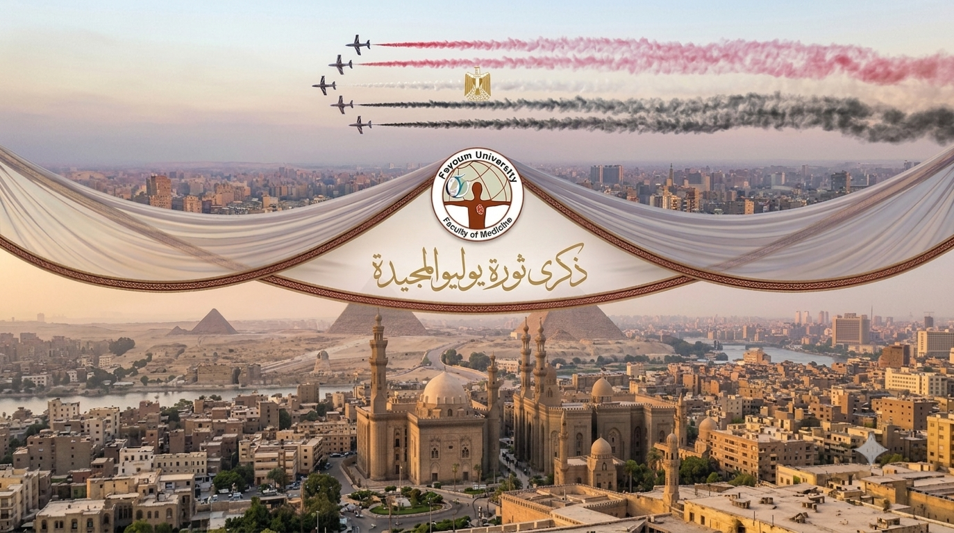 تهنئة بمناسبة ثورة ٢٣ يوليو المجيدة