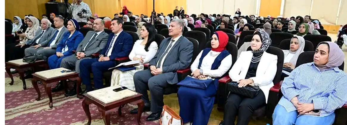 وزيرة الشؤون الاجتماعية وشؤون الأسرة والطفولة بدولة الكويت الدكتورة أمثال هادي الحويلة في ضيافة جامعة الفيوم