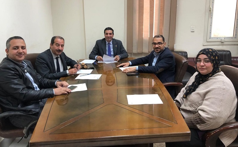 اجتماع لجنة العلاقات الثقافية رقم (67) لشهر ديسمبر 2025م