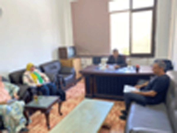 اجتماع لجنة خدمة المجتمع لشهر أغسطس