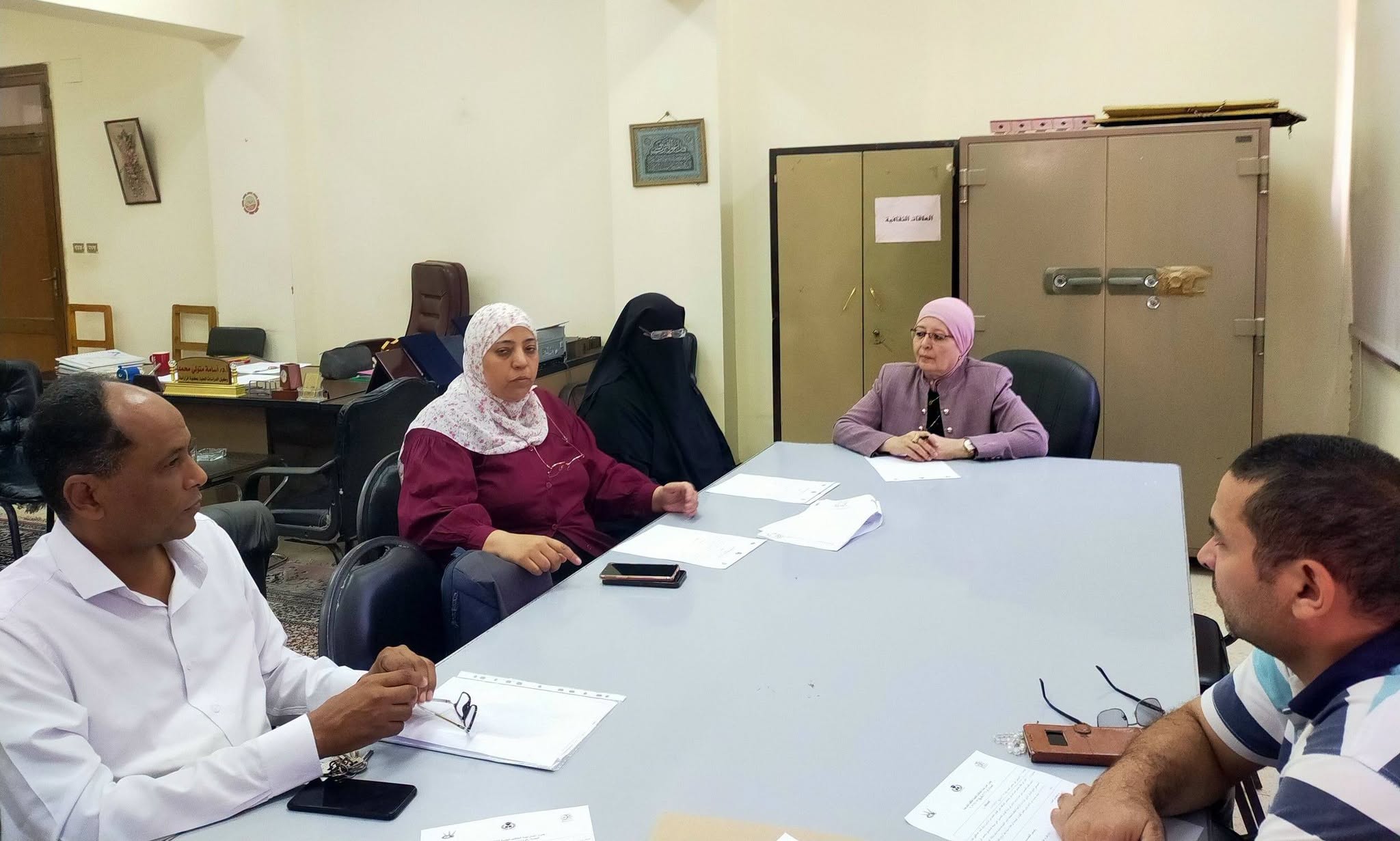عقد إجتماع لجنة العلاقات العلمية الثقافية الخارجية