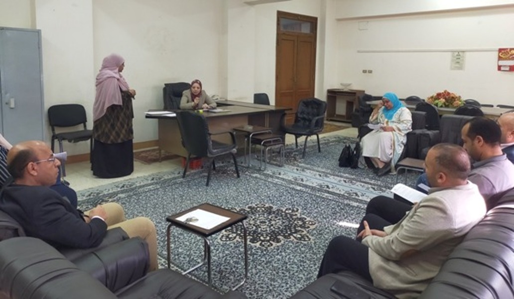 إجتماع لجنة شئون خدمة المجتمع وتنمية البيئة