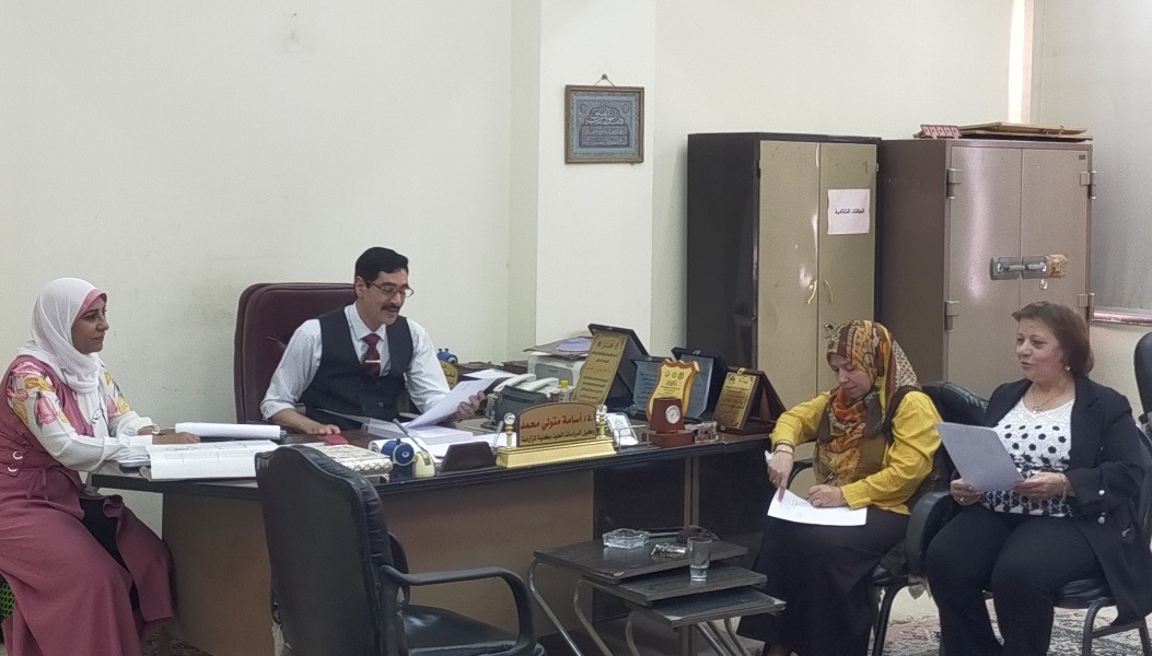 إجتماع لجنة الدراسات العليا والبحوث 