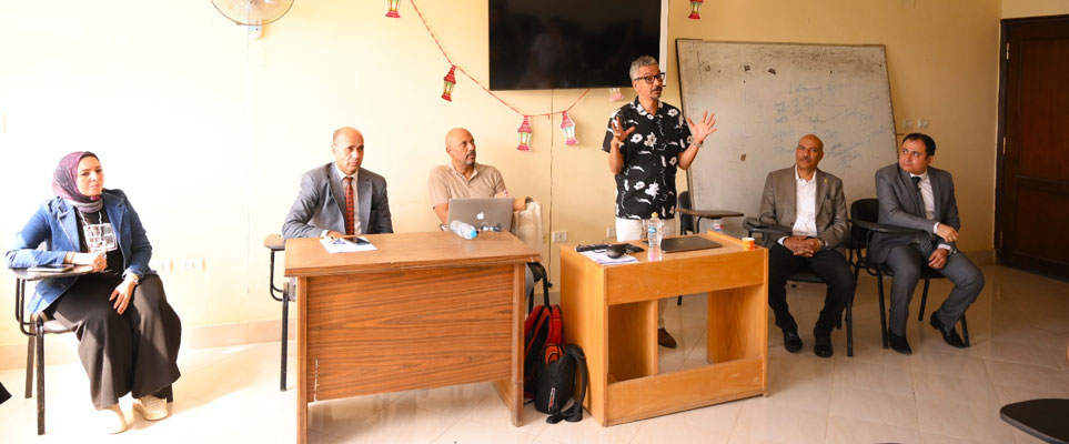 بدء البرنامج التدريبي للطلاب ضمن فعاليات مهرجان الفيوم السينمائي الدولي لأفلام البيئة والفنون المعاصرة