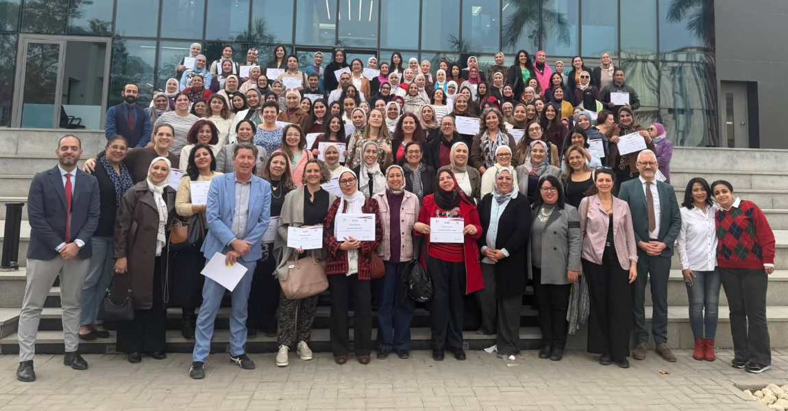 مشاركة متميزة لكلية الألسن – جامعة الفيوم في الجامعة الشتوية FEF, Égypte Réinvente