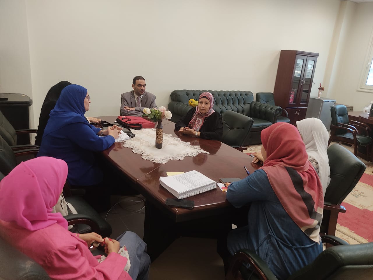 مجلس قسم العلوم التربوية يعقد اجتماعه عن شهر مايو للعام الجامعى 2025 - 2026 