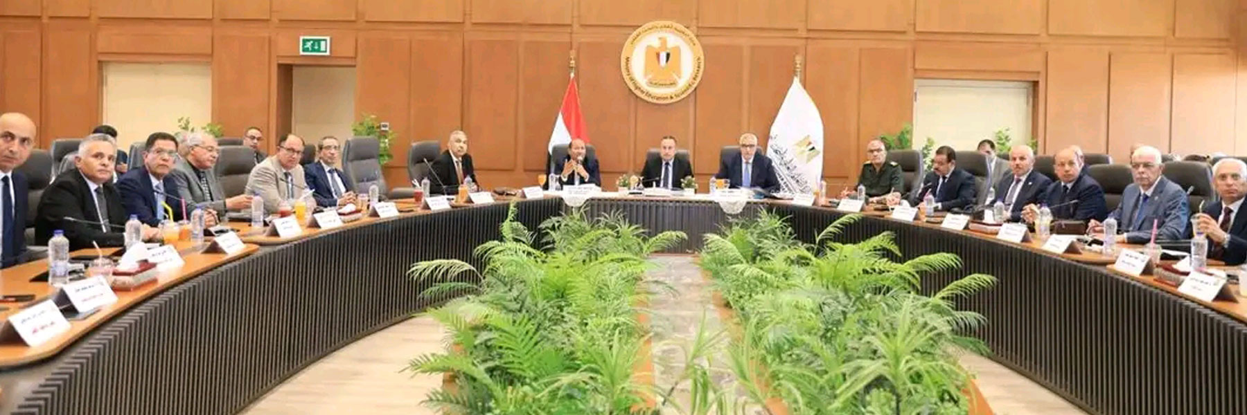 رئيس جامعة الفيوم يشارك في اجتماع المجلس الأعلى للجامعات بمقر الوزارة بالعاصمة الإدارية الجديدة