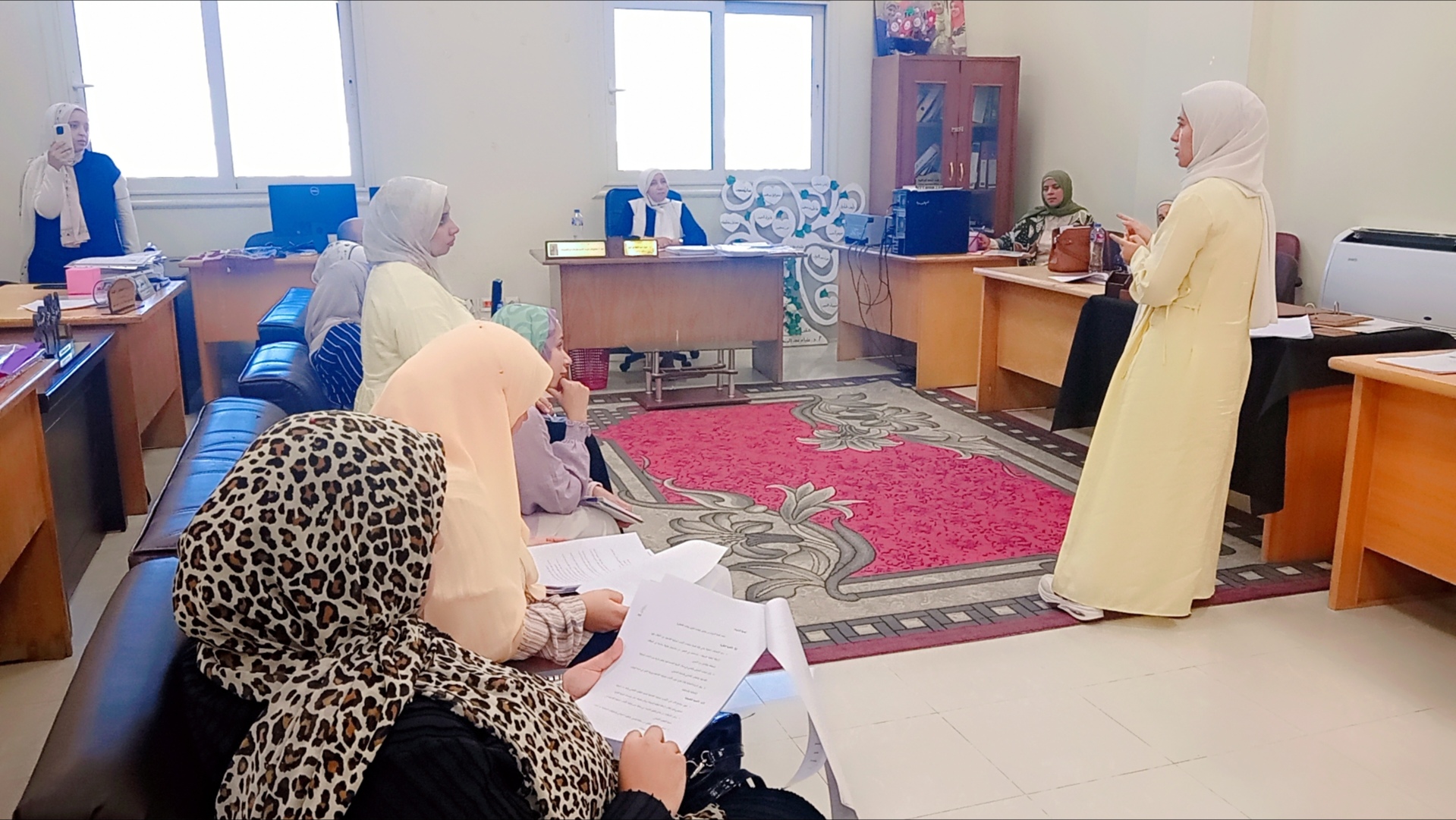 فعاليات سمينار قسم العلوم الاساسية لشهر سبتمبر للعام الجامعي 2025-2026