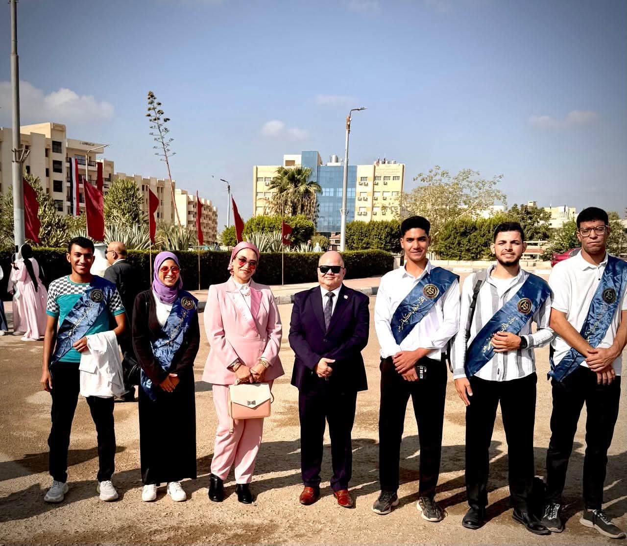  جامعة الفيوم تستقبل العام الدراسي الجديد ٢٠٢٦/٢٠٢٧ بالنشيد الوطني