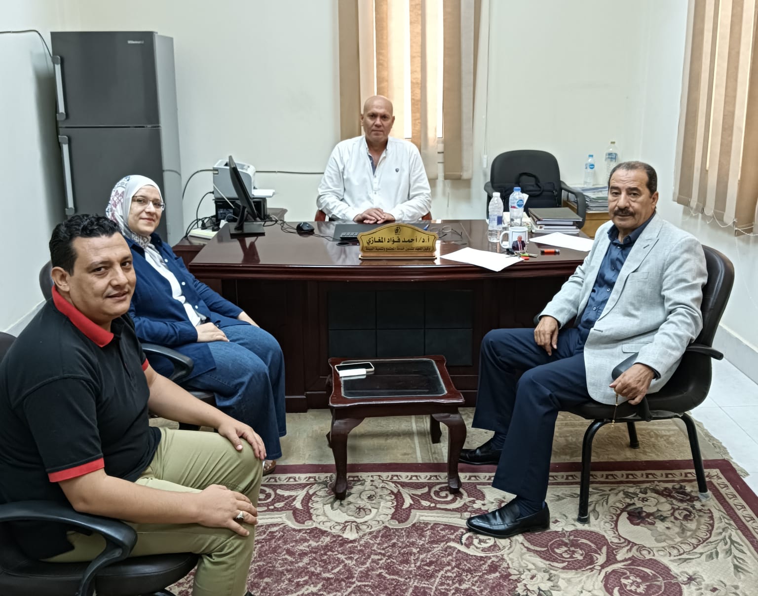 عقد اجتماع لجنة شئون خدمة المجتمع وتنمية البيئة جلسة رقم (76)