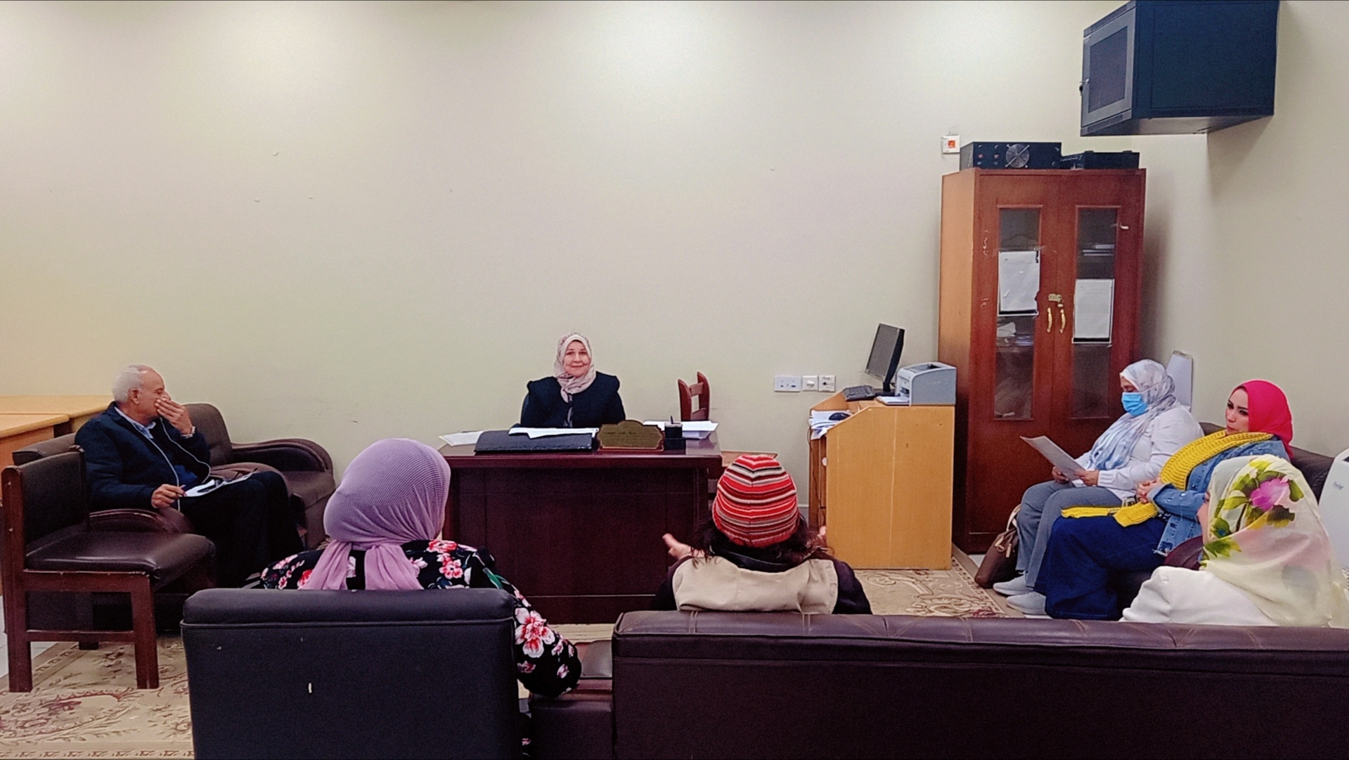 مجلس قسم العلوم النفسية لشهر ديسمبر للعام الجامعي 2025-2026 