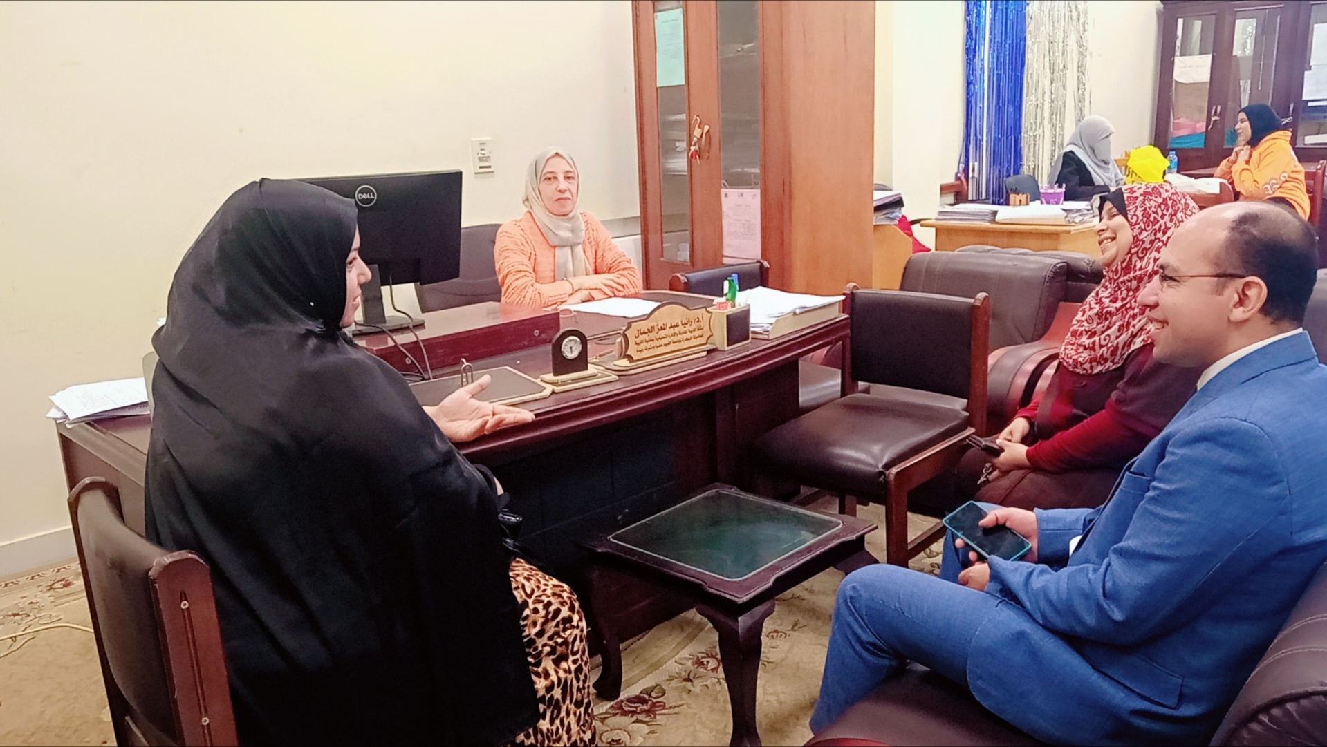 اجتماع لجنة المختبرات العلمية لشهر ديسمبر للعام الجامعي 2025-2026 