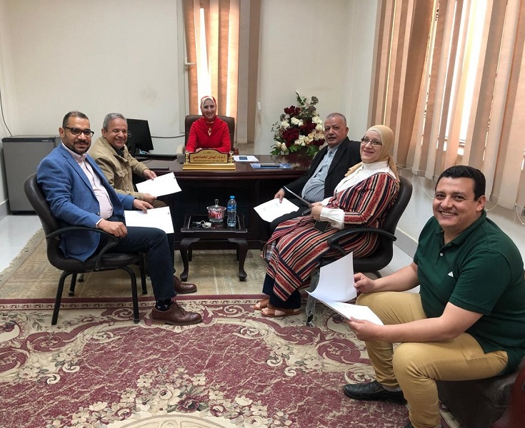 اجتماع لجنة شئون خدمة المجتمع وتنمية البيئة رقم 83 لشهر أبريل 2026م