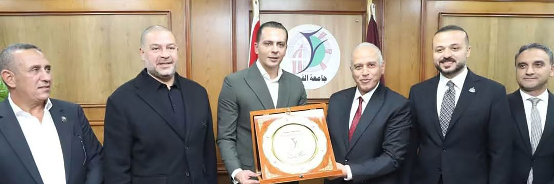 رئيس جامعة الفيوم يستقبل نائب رئيس وأمين عام حزب مستقبل وطن 
