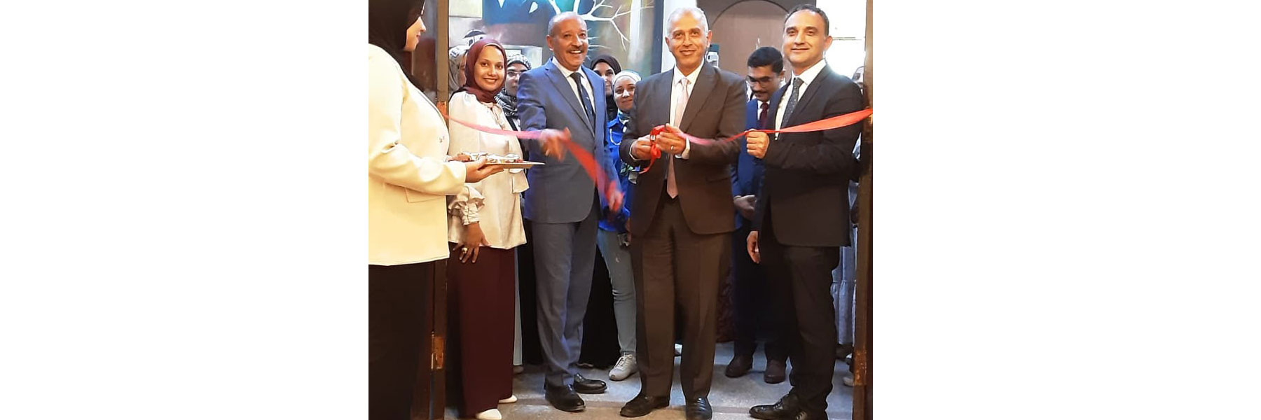 معرض"بصمة مصمم في تشكيل الطيات" بكلية التربية النوعية