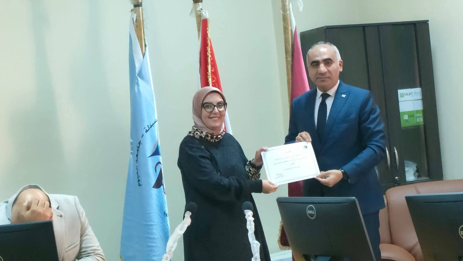 حفل تكريم فريق التميز الحكومي بكلية الصيدلة – جامعة الفيوم 