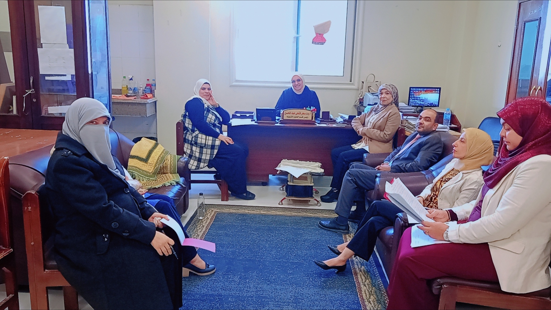 مجلس قسم العلوم التربوية يعقد اجتماعه عن شهر ديسمبر للعام الجامعى 2025 - 2026