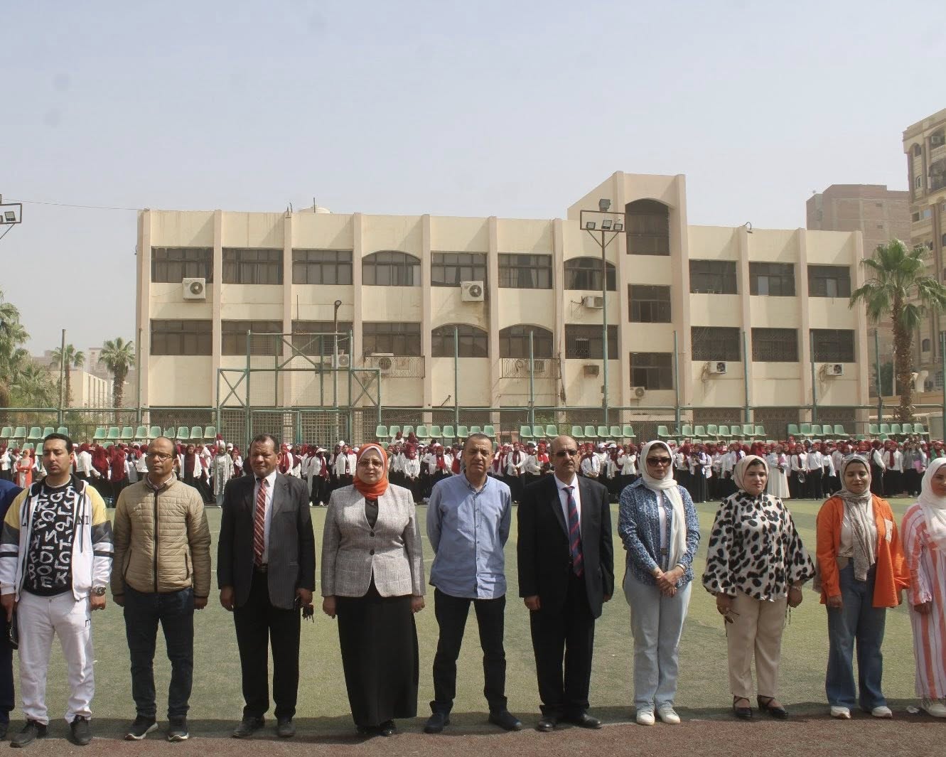 معسكر إعداد القادة لطلاب الفرقة الثالثة. كلية الخدمة الاجتماعية