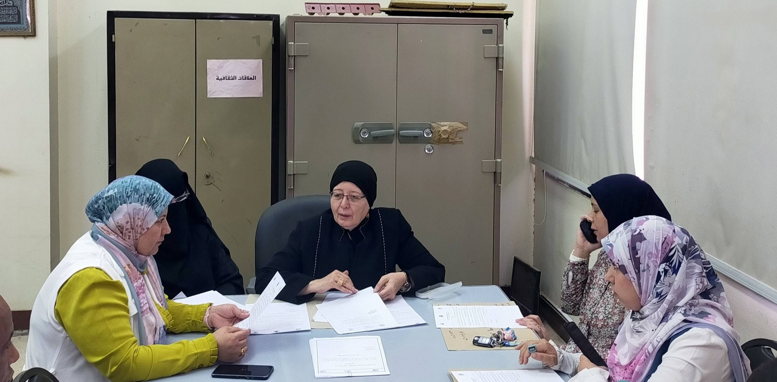 عقد إجتماع لجنة العلاقات العلمية الثقافية الخارجية