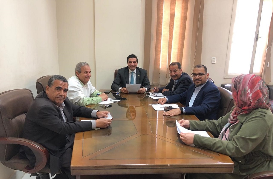 اجتماع لجان الدراسات العليا والمكتبات والعلاقات الثقافية لشهر مايو 2026