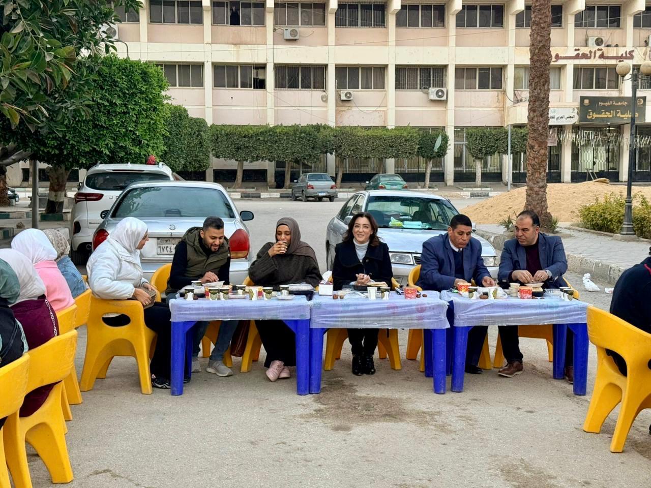 اقامة حفل افطار كلية الهندسة