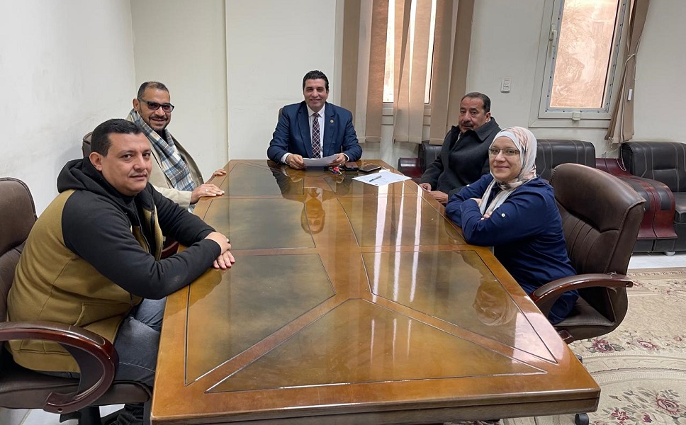 اجتماع لجنة شئون خدمة المجتمع وتنمية البيئة رقم 82 لشهر مارس 2026م