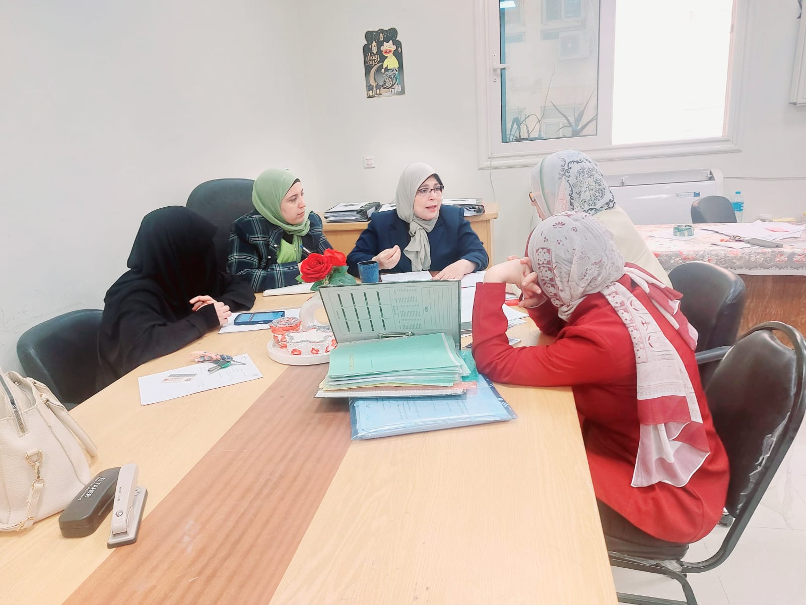 محصلة الاسبوع لأعمال الجودة بالكلية 