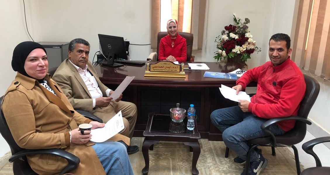 اجتماع لجنة الأجهزة والمختبرات رقم 91 لشهر أبريل2026م