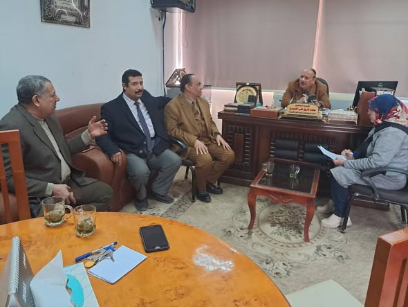 اجتماع لجنة المكتبة