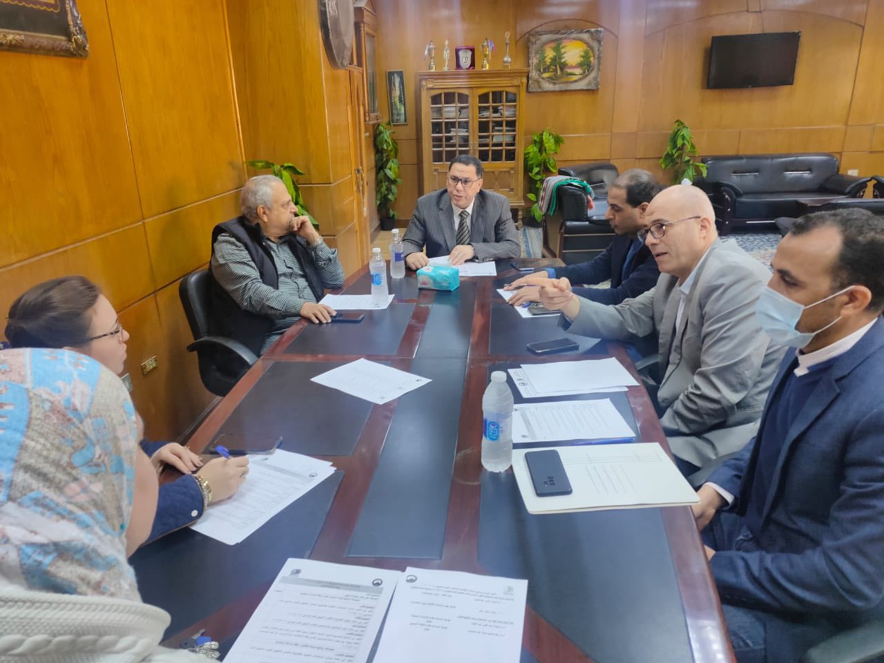 اجتماع لجنة البرامج بكلية السياحة والفنادق – ديسمبر 2025