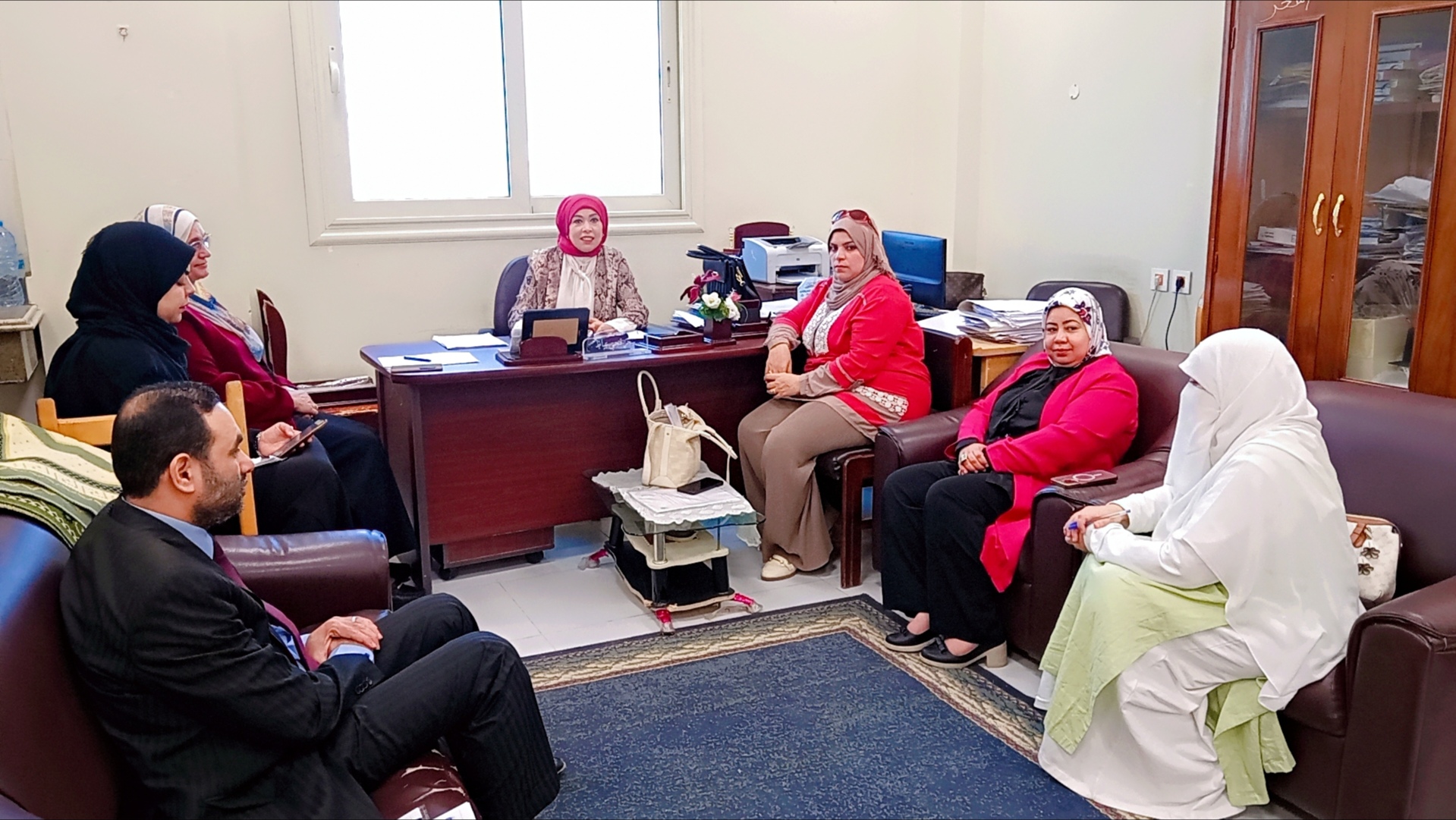 مجلس قسم العلوم التربوية يعقد اجتماعه عن شهر أكتوبر للعام الجامعى 2026- 2027