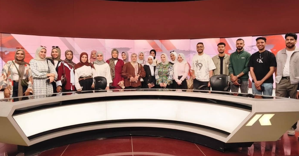  طلاب وخريجو جامعة الفيوم في زيارة ميدانية إلى ماسبيرو