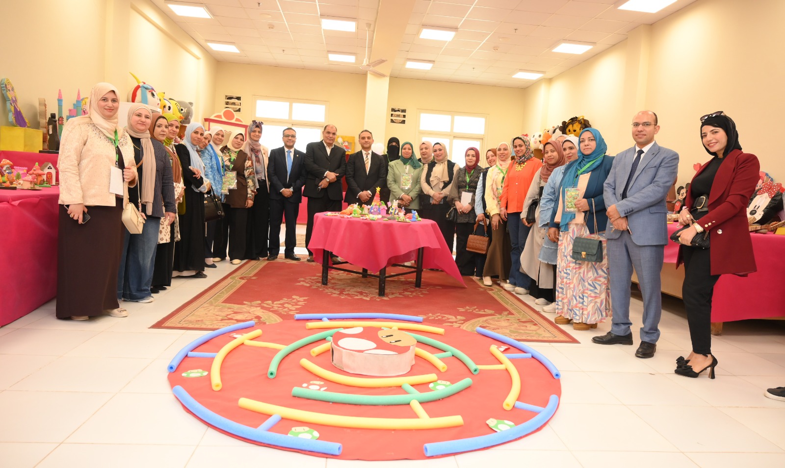 افتتاح فعاليات "الأسبوع البيئي" بكلية التربية للطفولة المبكرة