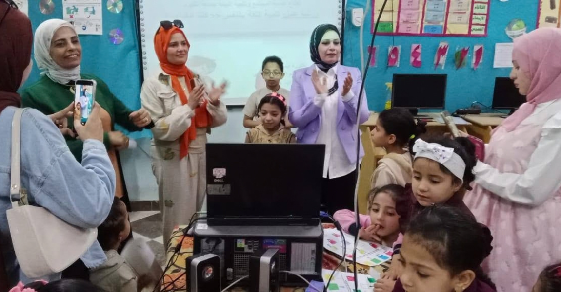 جامعة الفيوم : ورشة عمل «تنمية الثقة بالنفس كلنا أذكياء» بمدرسة الصداقة الفرنسية.