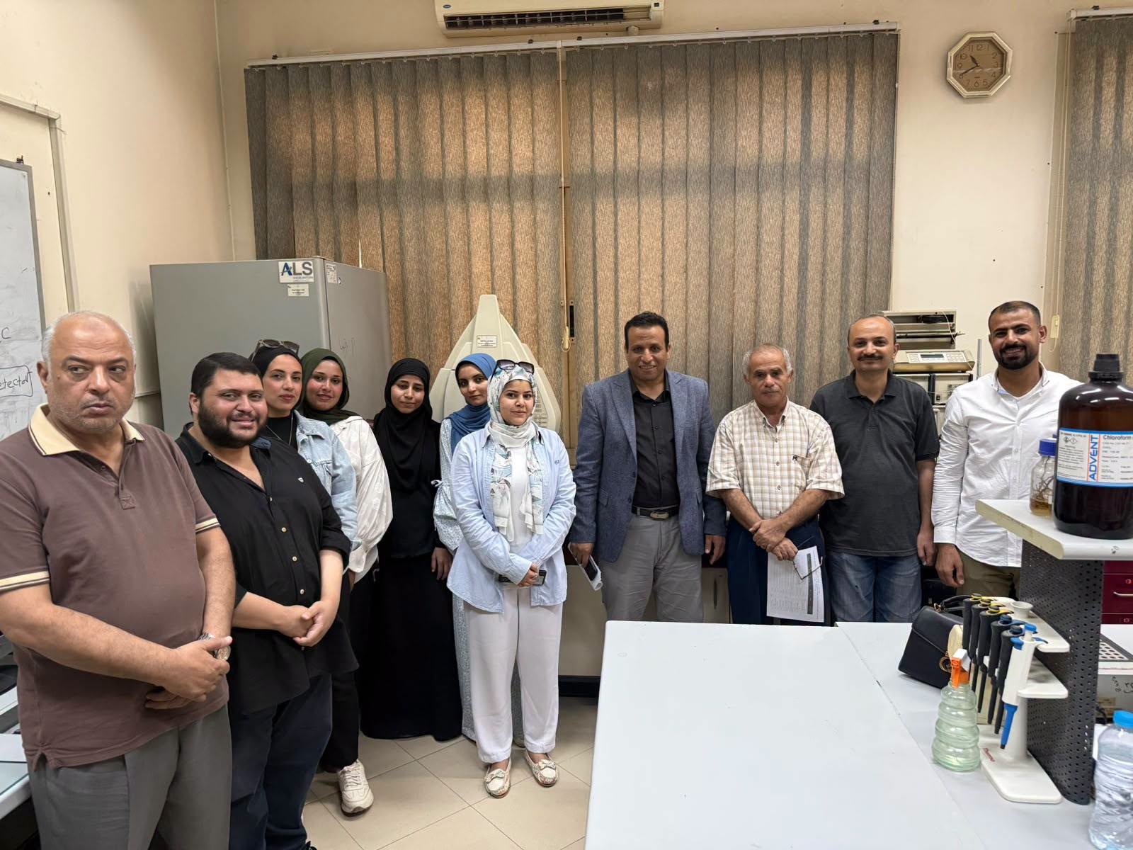 دورة تدريبية بمعمل النيماتولوجي والبيوتكنولوجي لأعضاء الهيئة المعاونة بالكلية