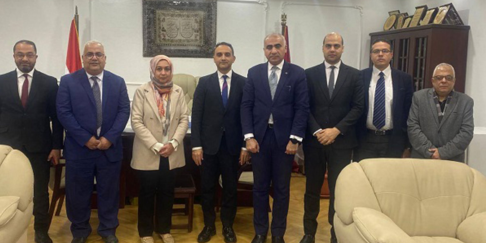 استقبال لجنة الدراسات الصيدلية بالمجلس الأعلى للجامعات