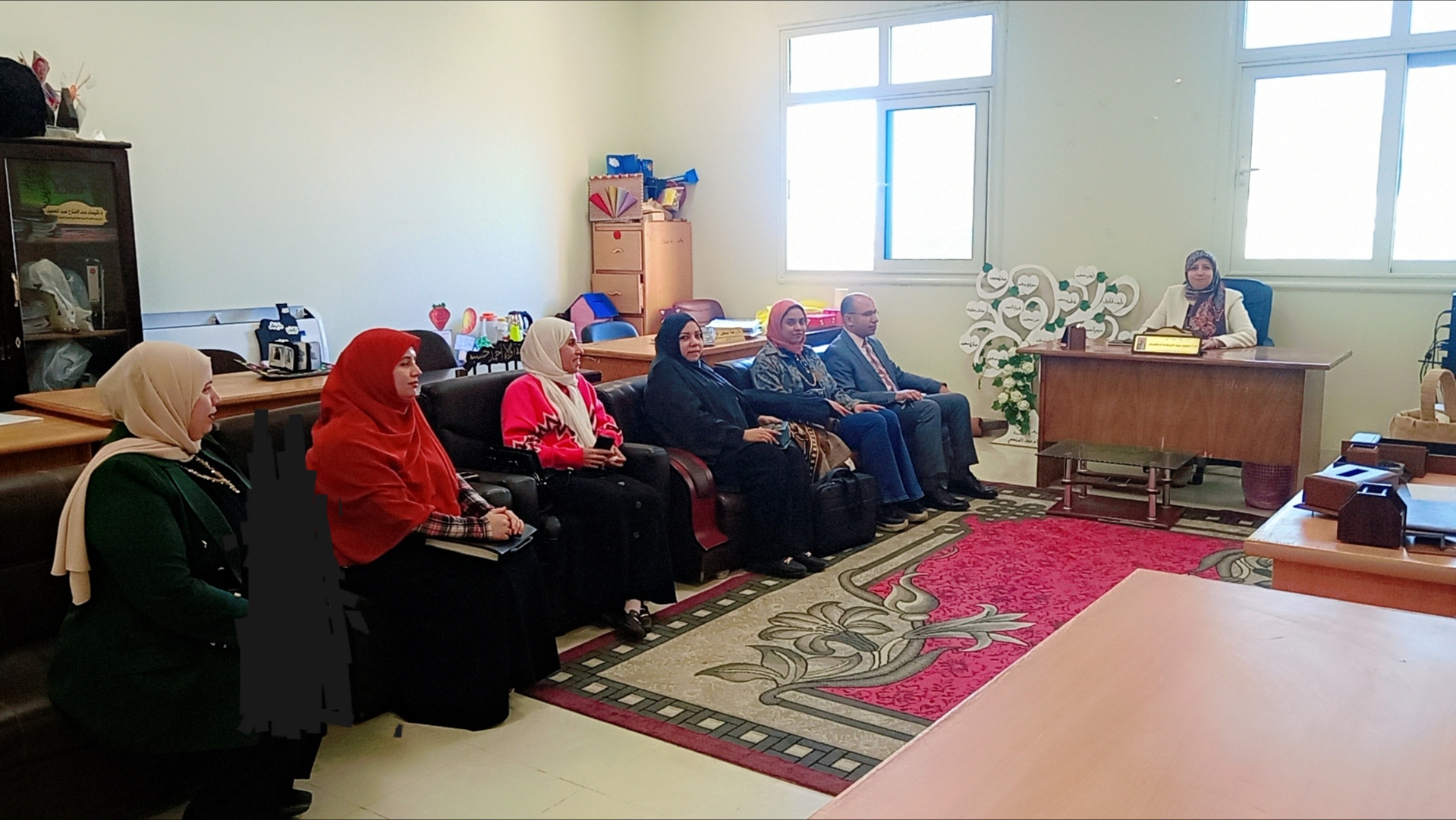 مجلس قسم العلوم الأساسية لشهر فبراير للعام الجامعي 2025-2026