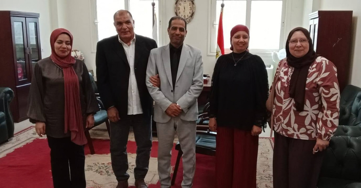 جامعة الفيوم: مركز إدارة الأزمات والكوارث يواصل جولاته الميدانية بكلية التربية للطفولة المبكرة
